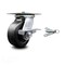 Service Caster 5 Inch Polyolefin Caster with Roller Bearing and Brake/Swivel Lock SCC SCC-35S520-POR-SLB-BSL - alternate 1